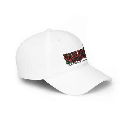 Harlan Sand-O Vintage Golf Cap — Golf Noir Statement Headwear