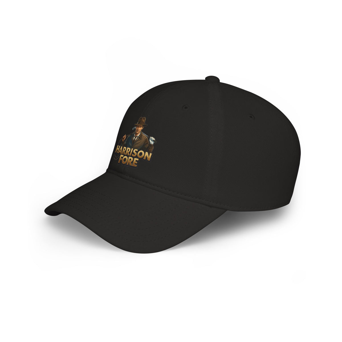 Harrison Fore Baseball Cap - Golf Noir Statement Headwear