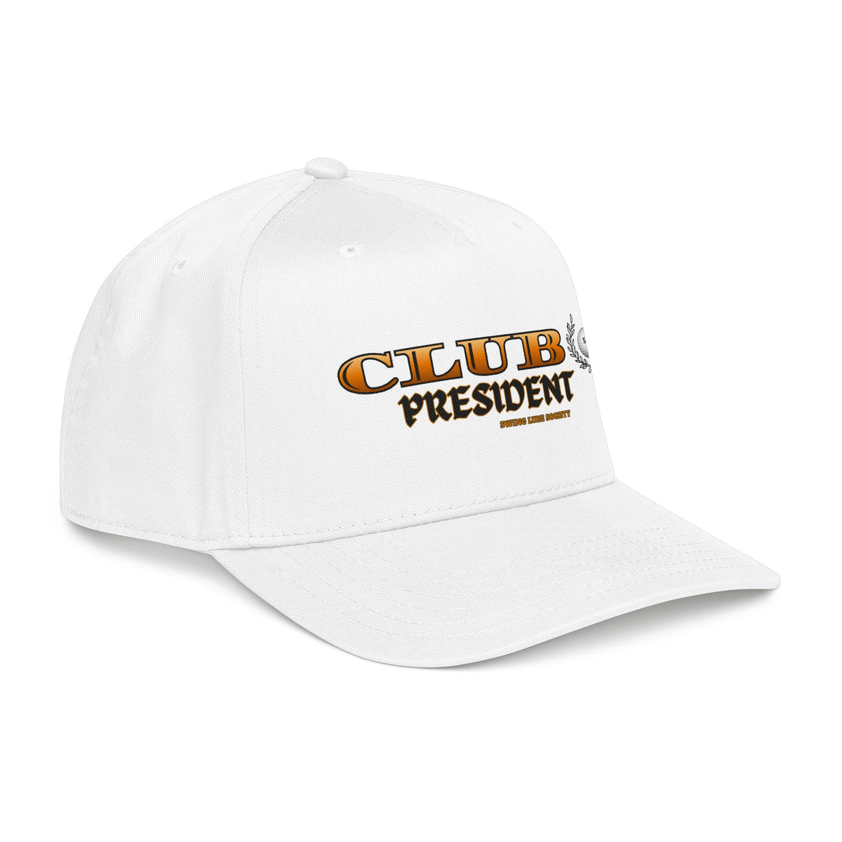 Club President Baseball Cap — Swing Lube Society Headwear