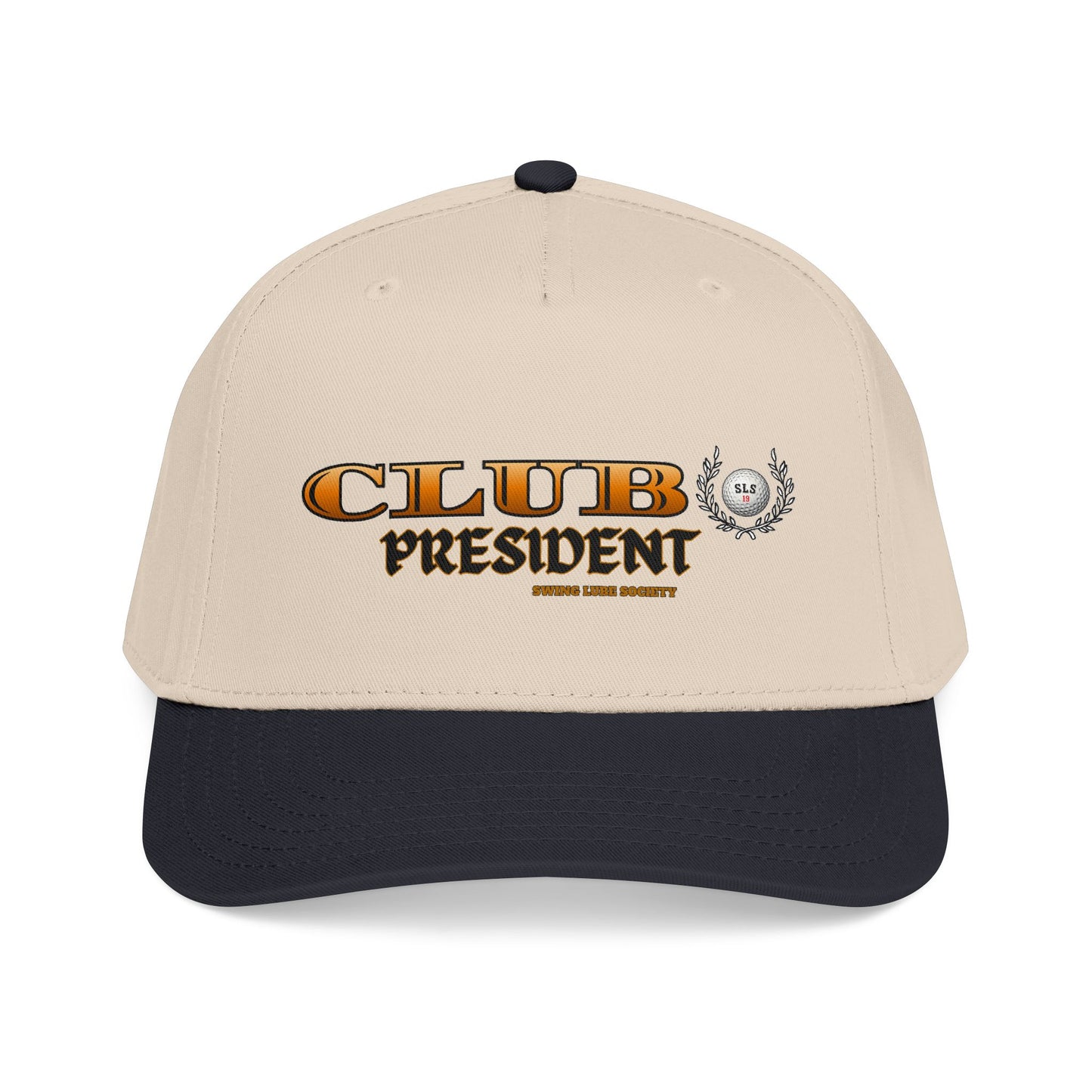 Club President Baseball Cap — Swing Lube Society Headwear