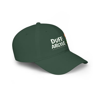 Duff Argyle Baseball Cap — Golf Noir Statement Headwear
