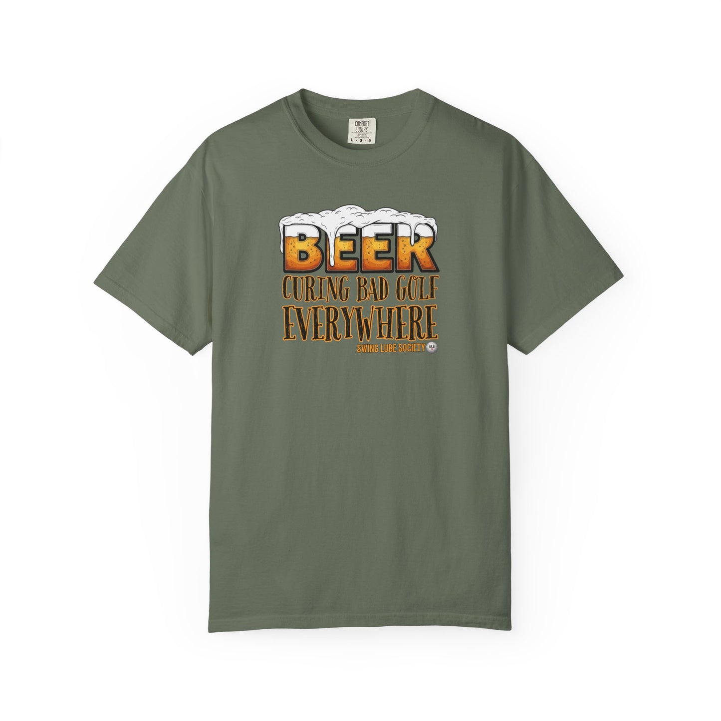 Beer Curing Bad Golf T-Shirt – Swing Lube Society Signature Apparel