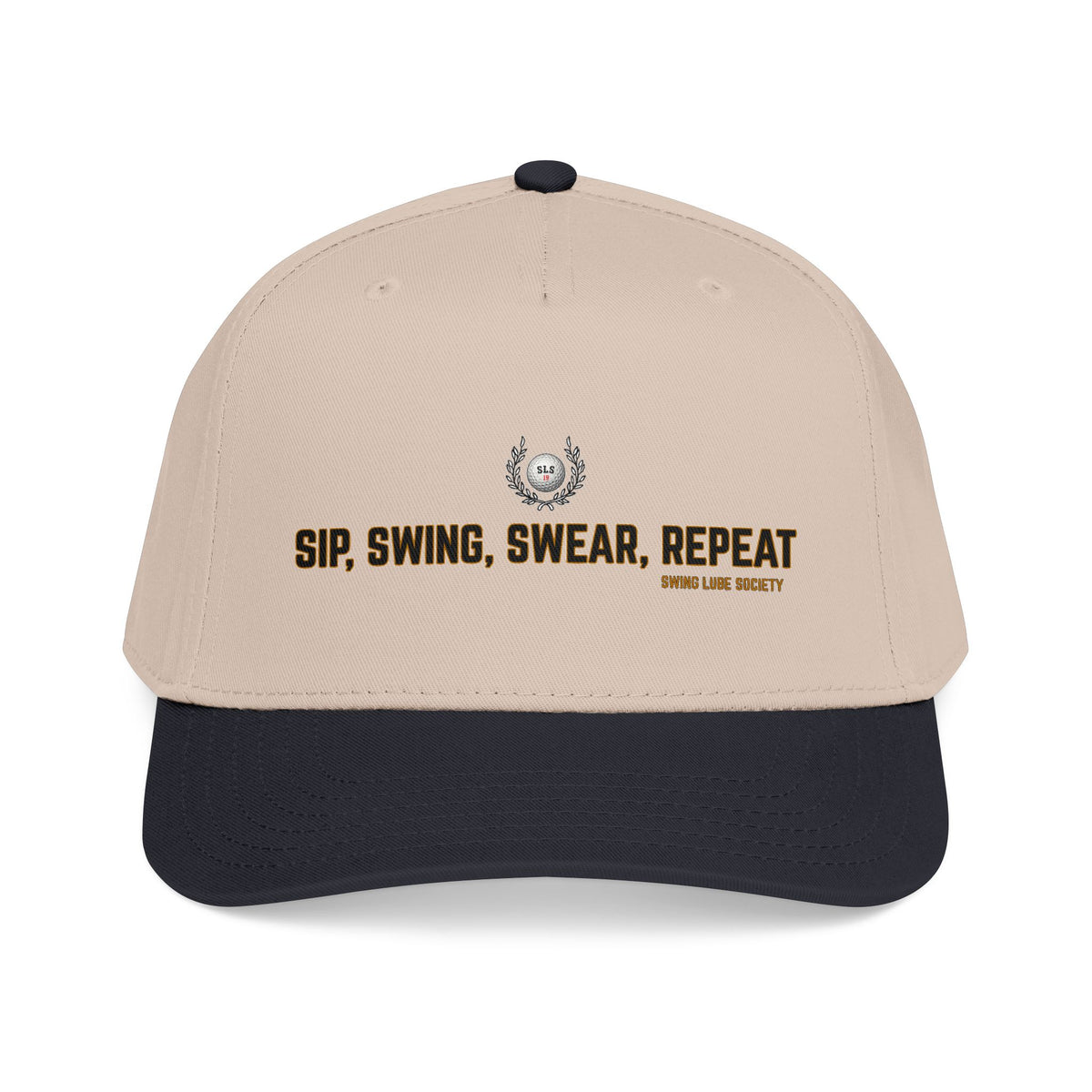 Sip, Swing, Swear, Repeat Baseball Cap - Swing Lube Society Headwear