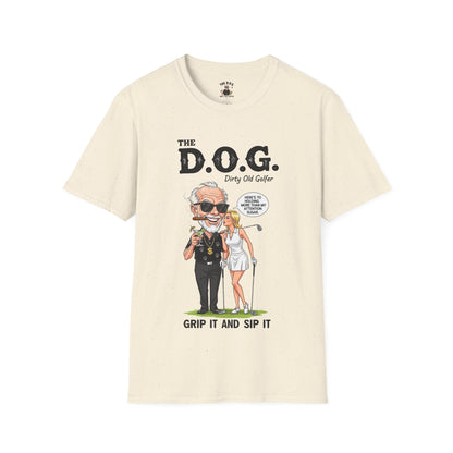 The D.O.G. Golf T-Shirt — 'Grip It and Sip It'