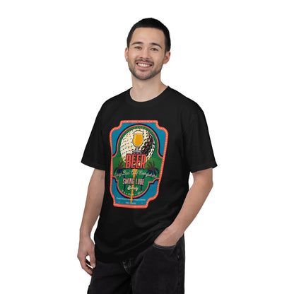 Beer Curing Bad Golf T-Shirt 2 — Swing Lube Society Signature Apparel