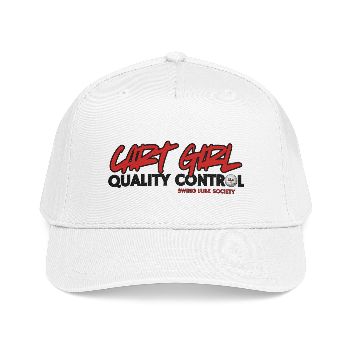 Cart Girl Quality Control Baseball Cap – Swing Lube Society Headwear