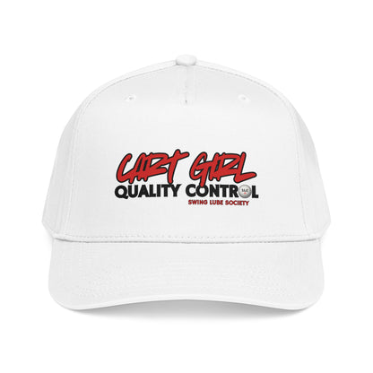 Cart Girl Quality Control Baseball Cap – Swing Lube Society Headwear