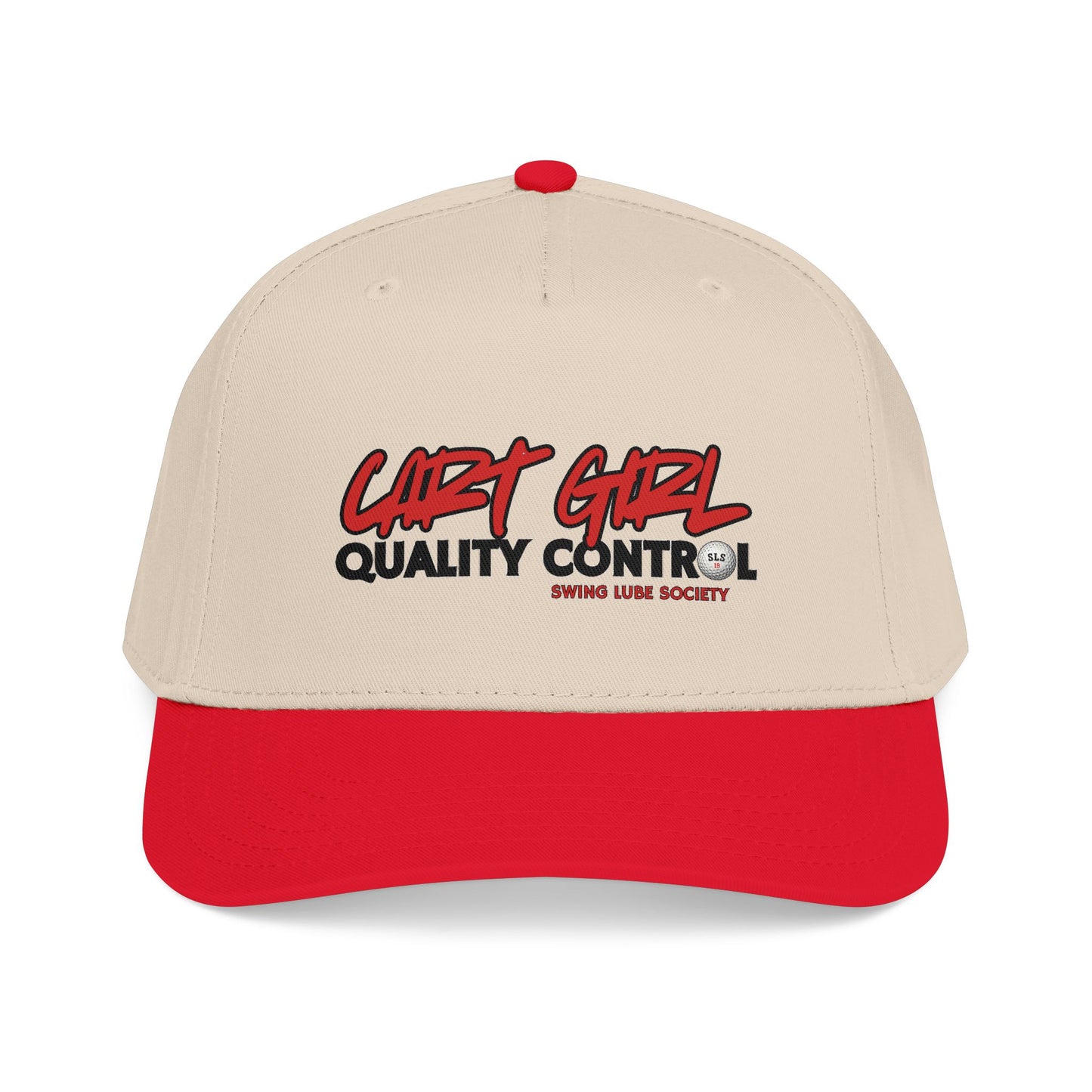 Cart Girl Quality Control Baseball Cap – Swing Lube Society Headwear