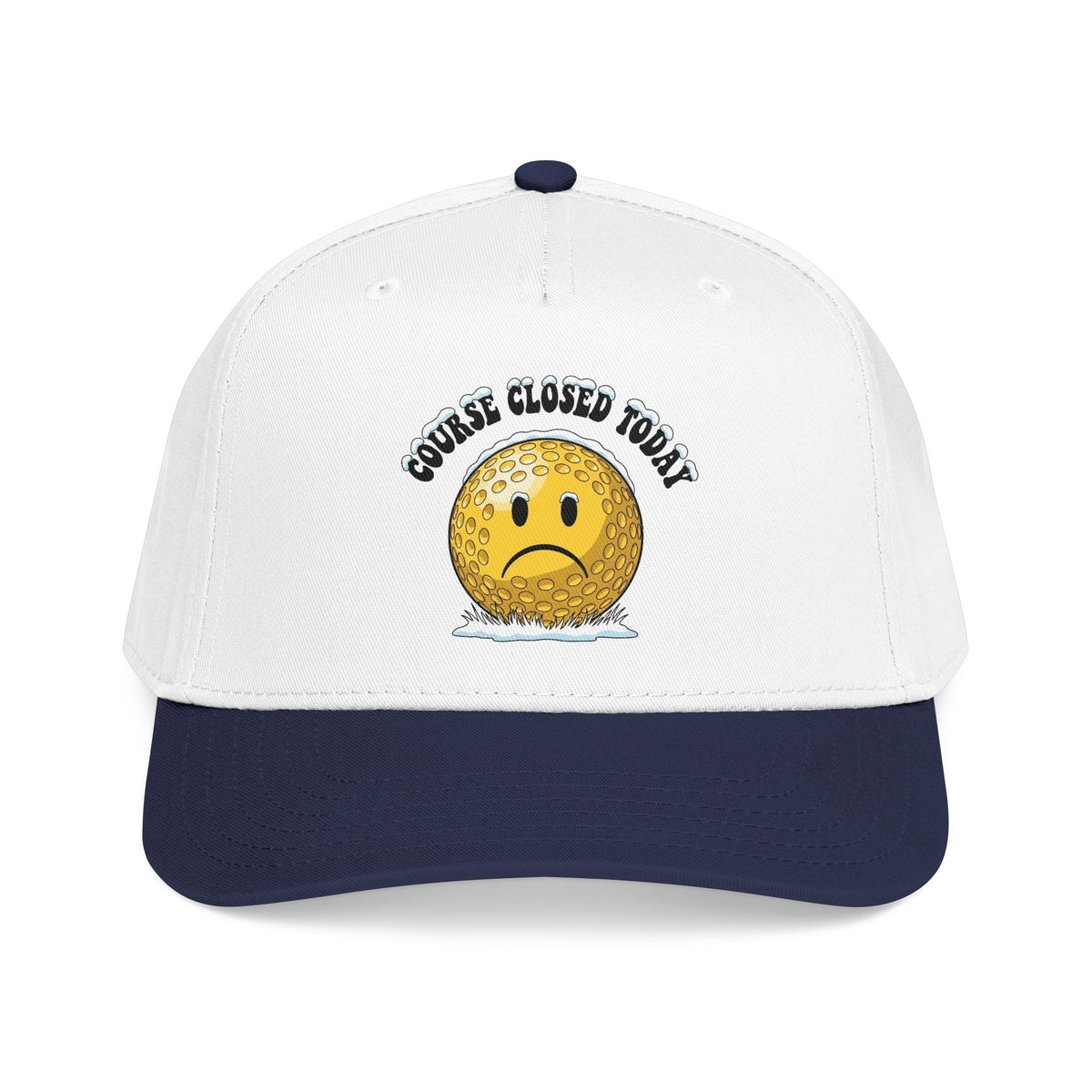 "Course Closed Today" funny golf hat - It's a Golf Day Statement Headwear