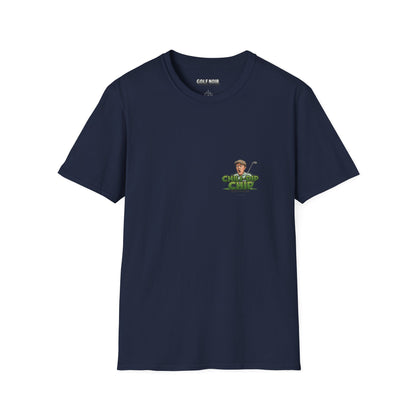 HOSEL ROCKET T-Shirt - Starring CHILI-DIP CHIP - Golf Noir Signature Apparel