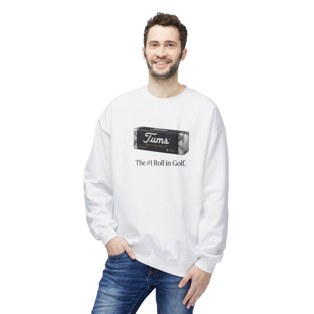 The #1 Roll in Golf Sweatshirt — The Shag Bag Signature Apparel