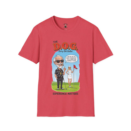 The D.O.G. T-Shirt — Experience Matters - Golf Noir Signature Apparel