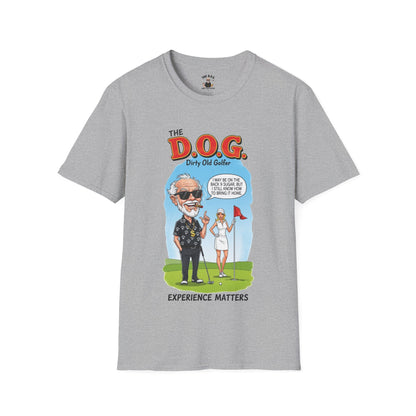 The D.O.G. T-Shirt — Experience Matters - Golf Noir Signature Apparel