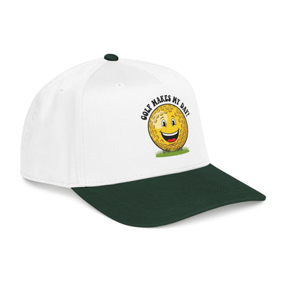Golf Makes My Day Funny Golf Hat — It's a Golf Day Statement Headwear