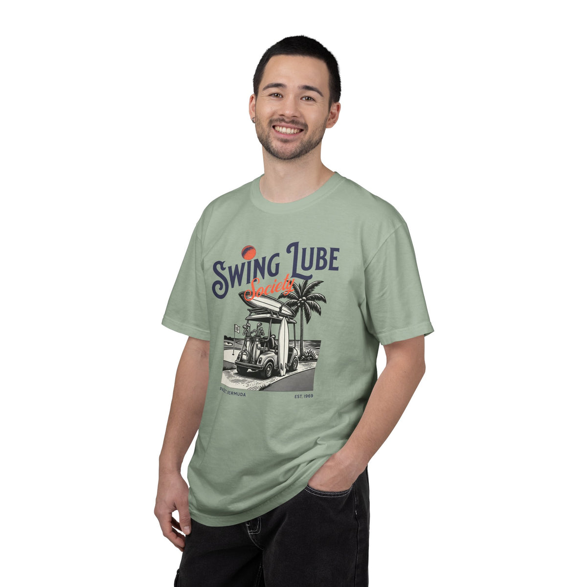 Swing Lube Society Golf T-Shirt — Swing Lube Society Signature Apparel
