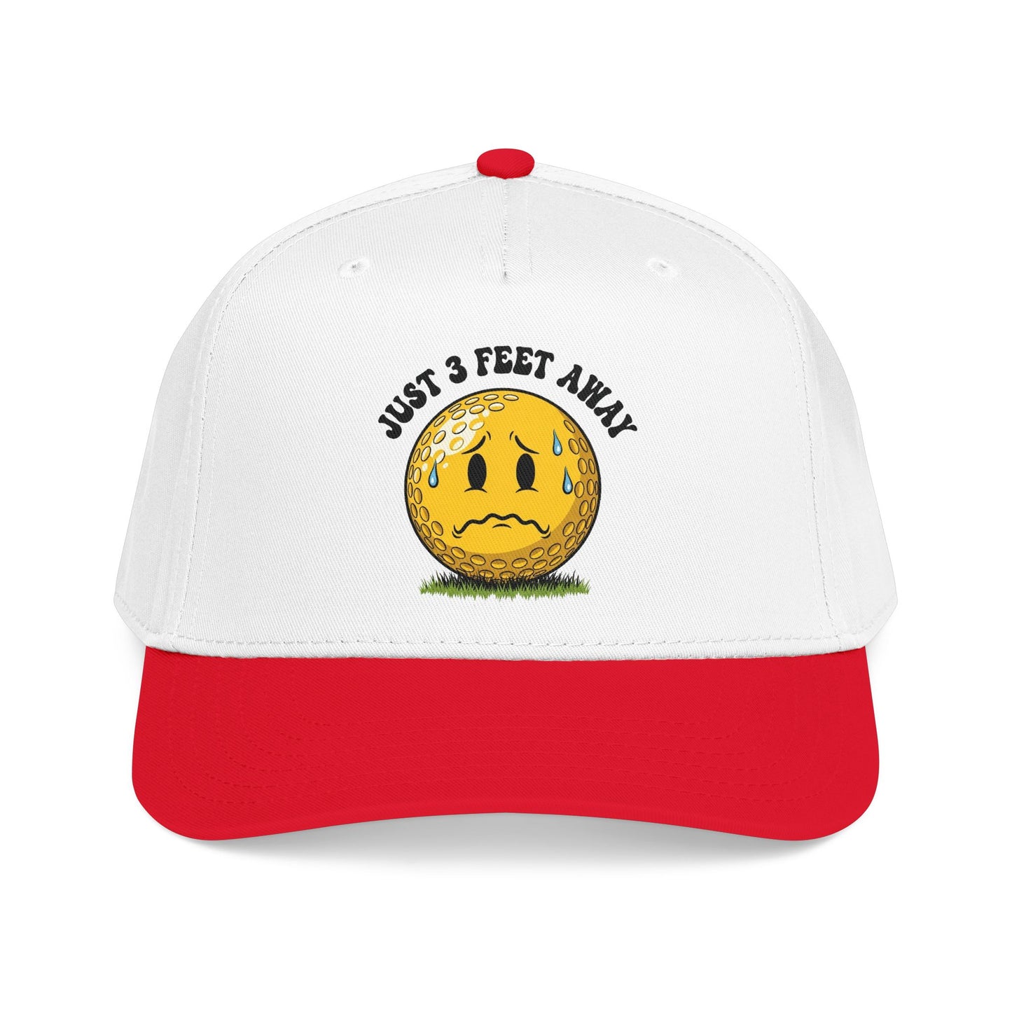 Just 3 Feet Away Golf Hat - It's a Golf Day Statement Headwear