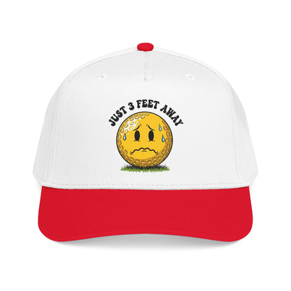 Just 3 Feet Away Golf Hat - It's a Golf Day Statement Headwear