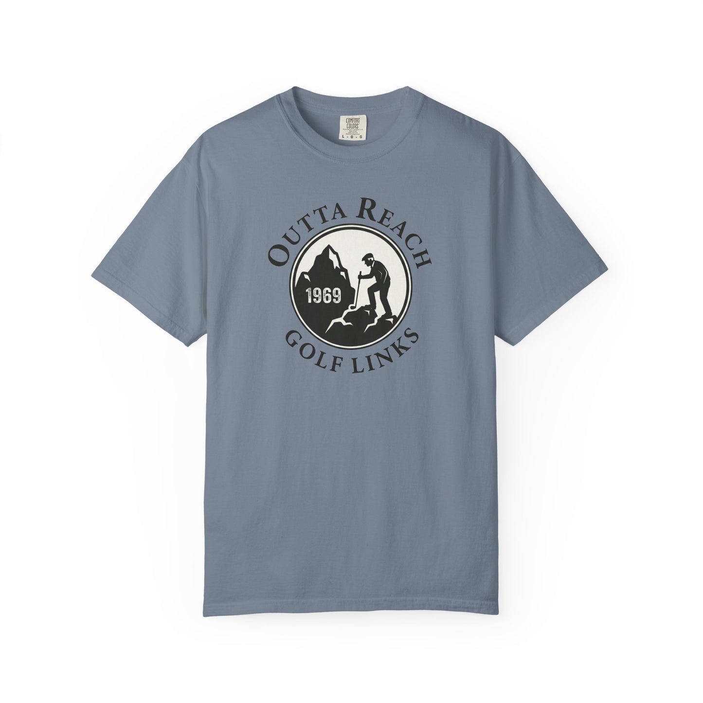 Outta Reach Golf Links T-Shirt — Fictional Fairways Signature Apparel