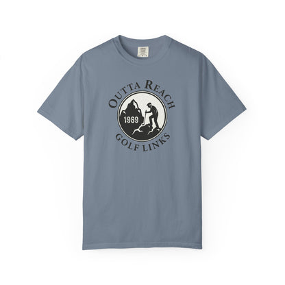 Outta Reach Golf Links T-Shirt — Fictional Fairways Signature Apparel