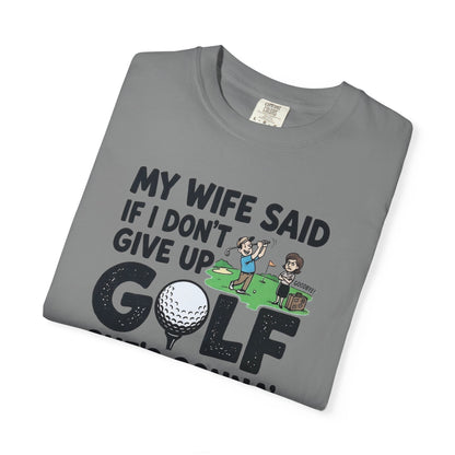 Divorce Golf T-Shirt — The Shag Bag Apparel