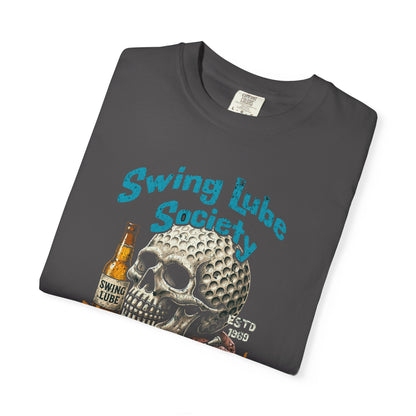 Swing Lube Society Skull T-Shirt — Swing Lube Society Signature Apparel