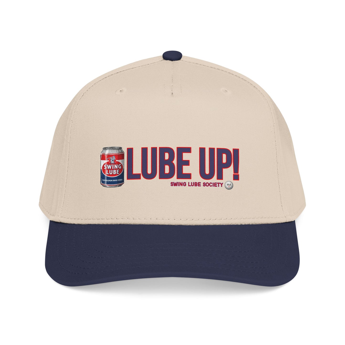 Lube Up! Baseball Cap — Swing Lube Society Headwear