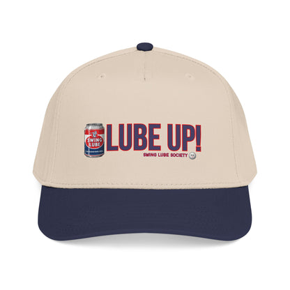 Lube Up! Baseball Cap — Swing Lube Society Headwear