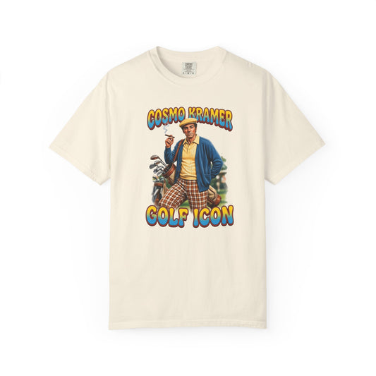 Cosmo Kramer Golf Icon Tee — The Shag Bag Apparel