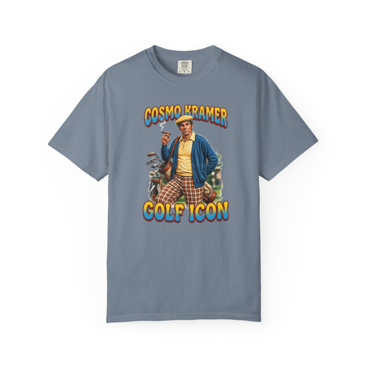 Cosmo Kramer Golf Icon Tee — The Shag Bag Apparel