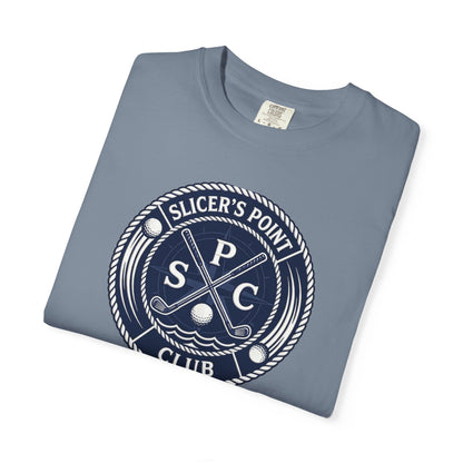 Slicer's Point Club T-Shirt – Fictional Fairways Signature Apparel