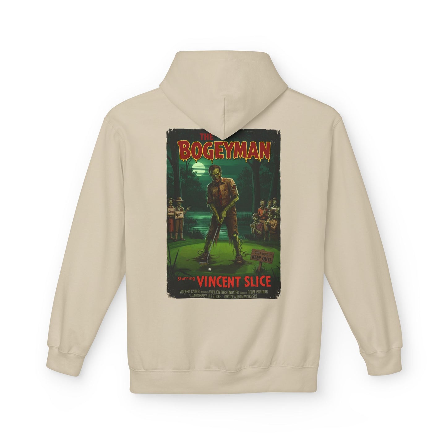 THE BOGEYMAN Hoodie - Starring VINCENT SLICE- Golf Noir Signature Apparel