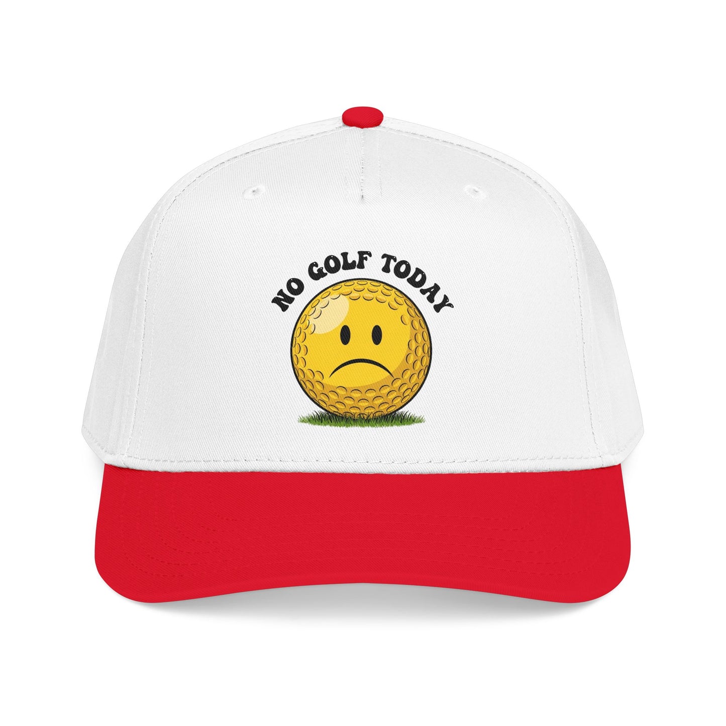 "No Golf Today" Golf Cap - It's a Golf Day Statement Headwear