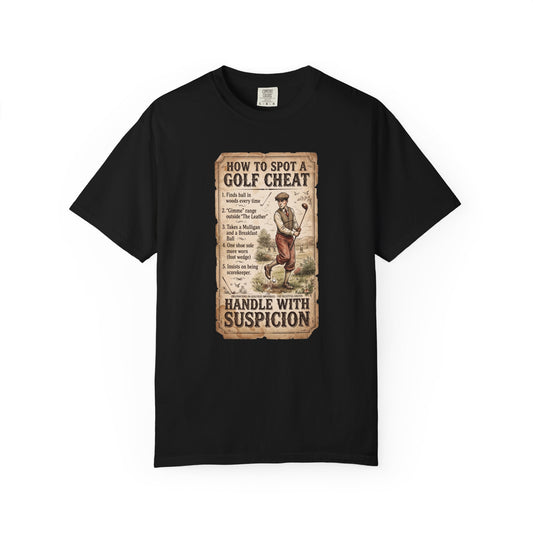 "How to Spot a Golf Cheat" Vintage Tee - The Shag Bag Apparel