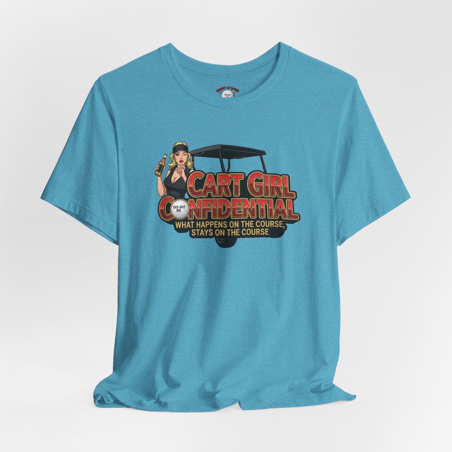 Cart Girl Confidential Tee — XXX-OUT Designs Signature Apparel