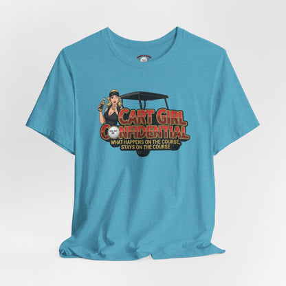 Cart Girl Confidential Tee — XXX-OUT Designs Signature Apparel