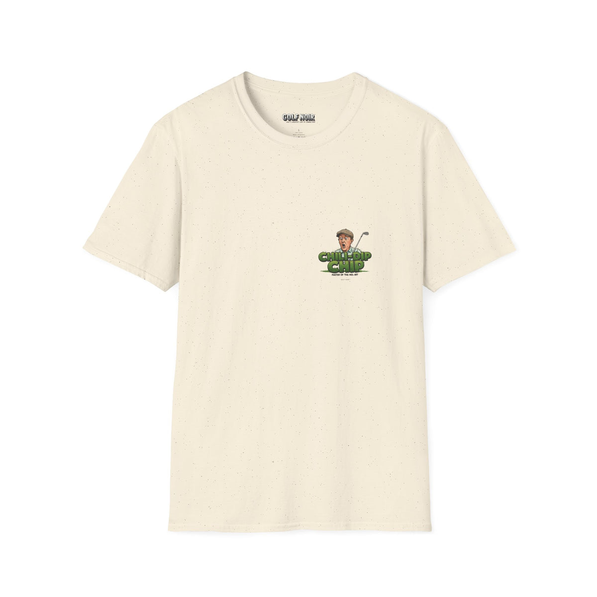HOSEL ROCKET T-Shirt - Starring CHILI-DIP CHIP - Golf Noir Signature Apparel