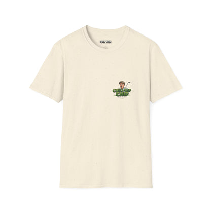 HOSEL ROCKET T-Shirt - Starring CHILI-DIP CHIP - Golf Noir Signature Apparel