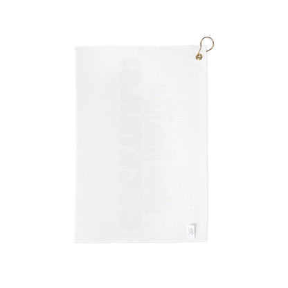 “Here for the Cocktails!” Golf Towel - Swing Lube Society Trademark Towel
