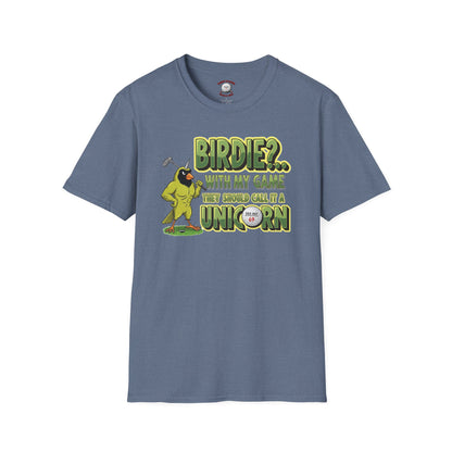 Birdie - Unicorn Golf T-Shirt - XXX-OUT Design Signature Apparel