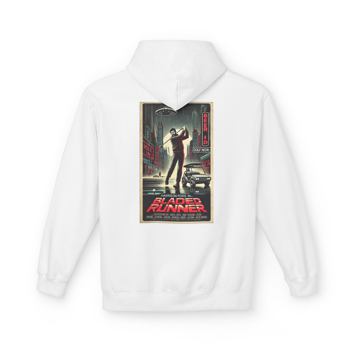 Harrison Fore Hoodie - "Bladed Runner"- Golf Noir Signature Apparel