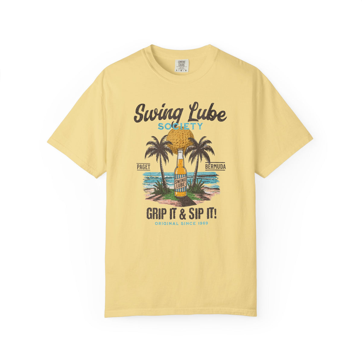 Grip It & Sip it T-Shirt 2 — Swing Lube Society Signature Apparel