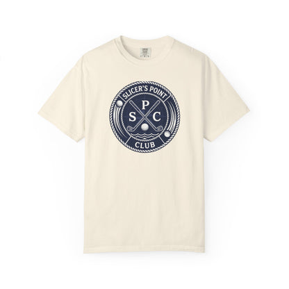 Slicer's Point Club T-Shirt – Fictional Fairways Signature Apparel