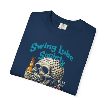 Swing Lube Society Skull T-Shirt — Swing Lube Society Signature Apparel