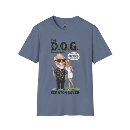 The D.O.G. T-Shirt — Scratch Lover - Golf Noir Signature Apparel