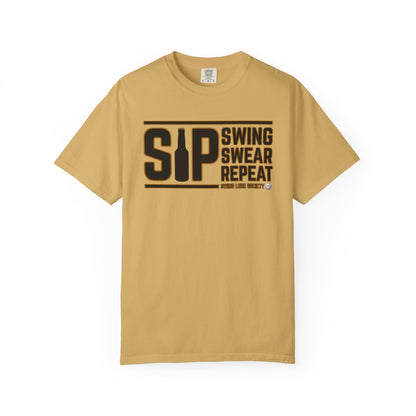 SIP Swing Swear Repeat T-Shirt - Swing Lube Society Signature Apparel
