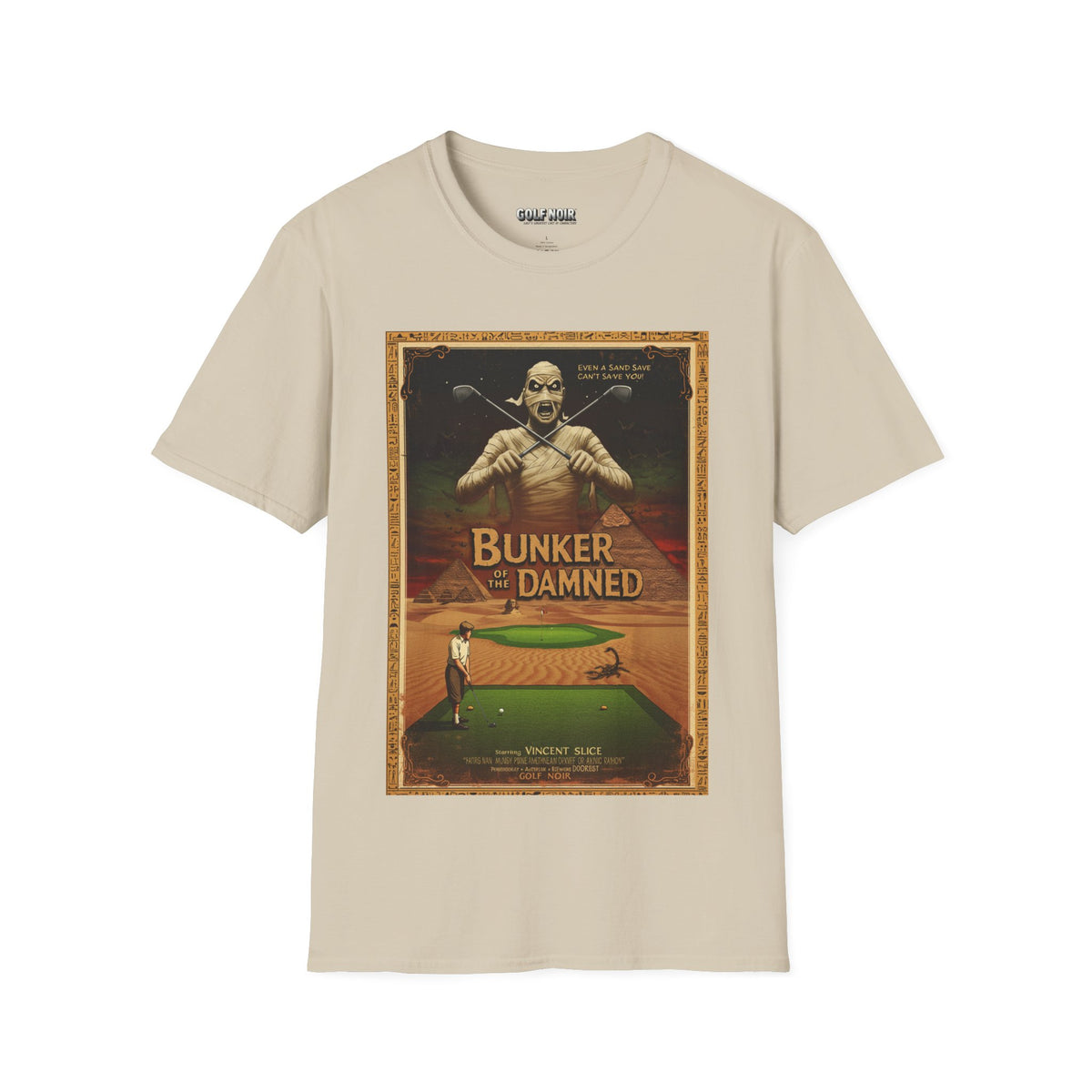 BUNKER OF THE DAMNED T-Shirt - Starring VINCENT SLICE