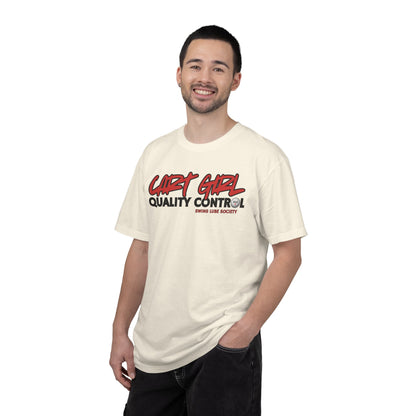 Cart Girl Quality Control Golf T-Shirt — Swing Lube Society Signature Apparel