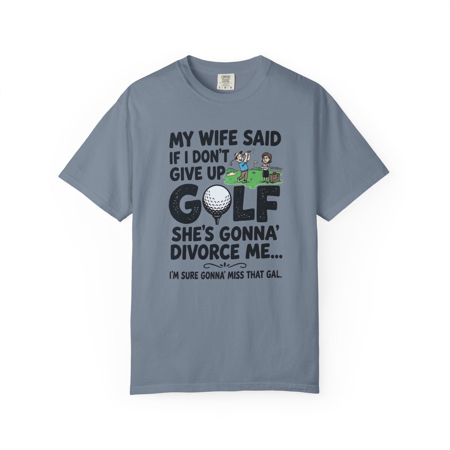 Divorce Golf T-Shirt — The Shag Bag Apparel