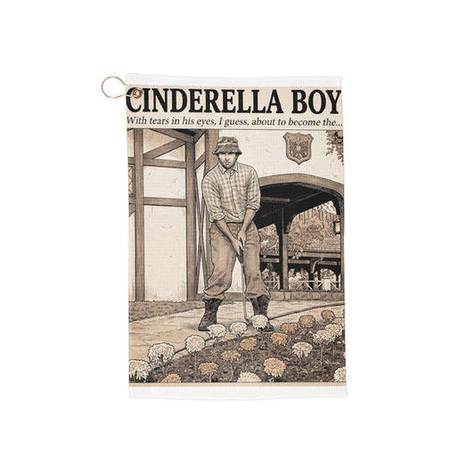 Cinderella Boy Golf Towel — The Shag Bag Towels