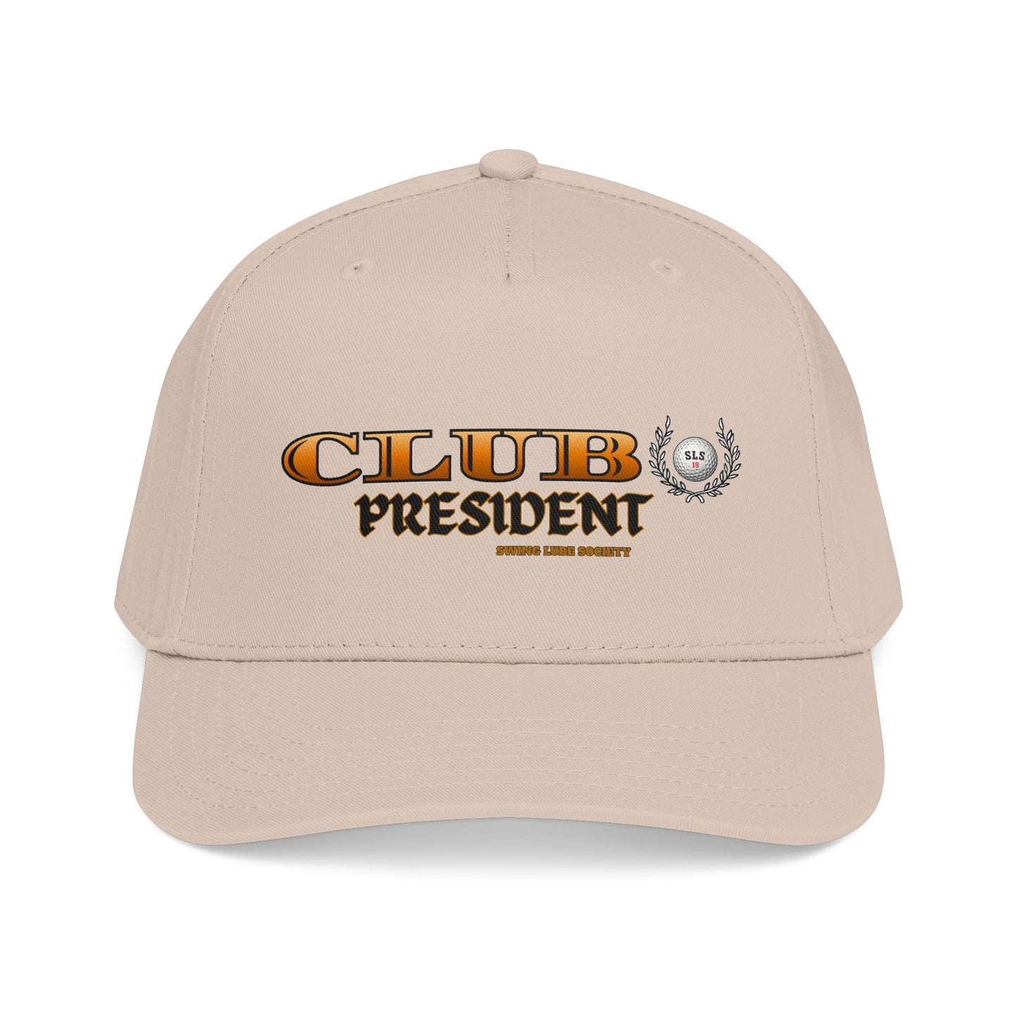 Club President Baseball Cap — Swing Lube Society Headwear